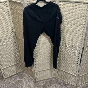 Champion Black Sweats XL